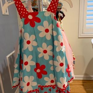 Jelly the pug flower dress